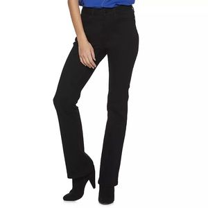 NEW WITH TAGS ✨ jennifer lopez JLO flawless sculpt black bootcut jeans